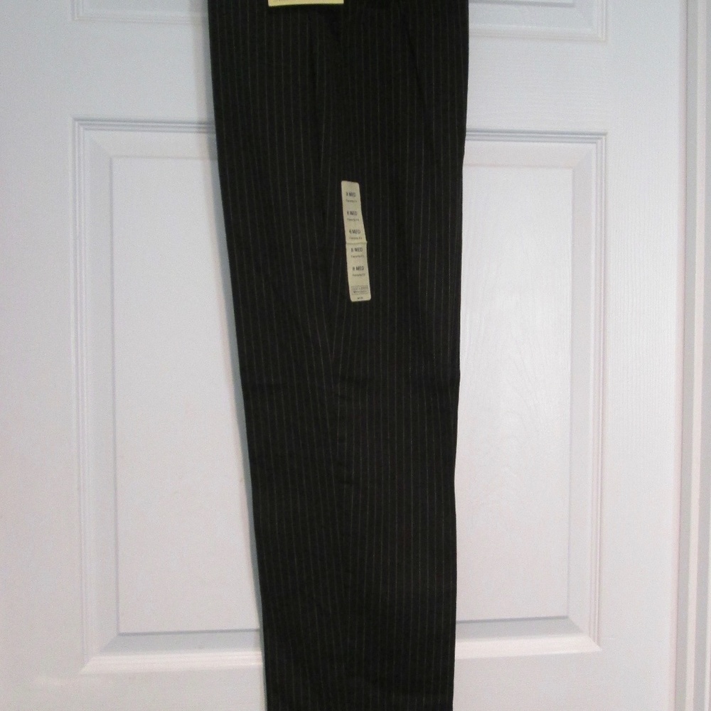 Levi / Dockers blpinstripe slacks, NWT, size 8 med